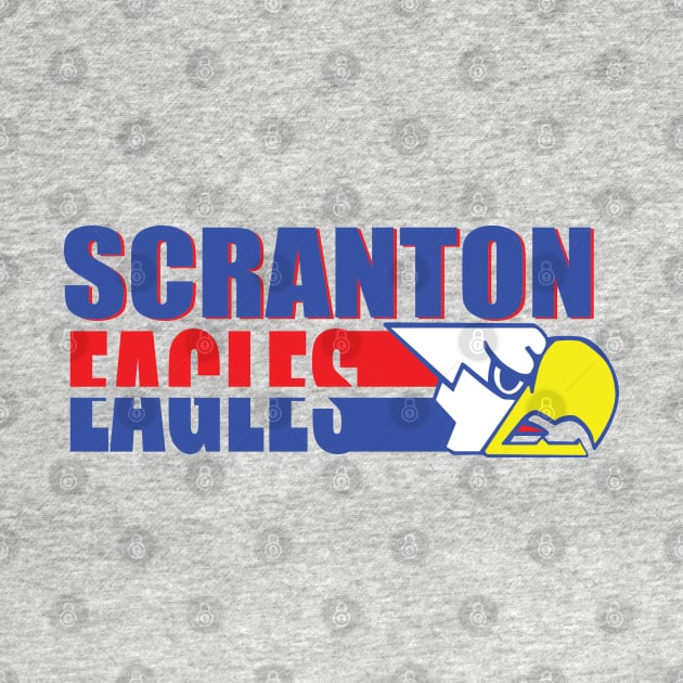 Scranton Eagles Football by Tee Arcade